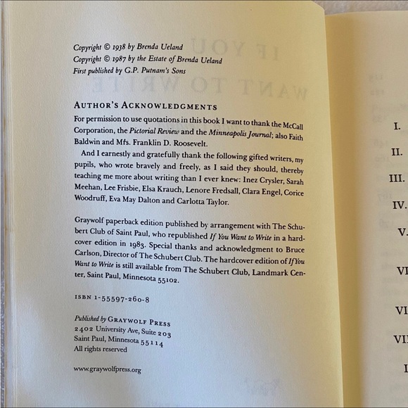 If You Want to Write Nonfiction Book Instructional Inspiring by Brenda Ueland - Picture 4 of 6